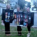 Coolest Vending Machine Threesome Costume - Christina, Raven, and me (Melissa) on Halloween day