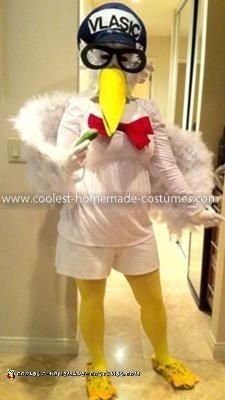 Homemade Vlasic Pickle Stork Costume