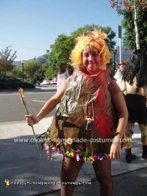 Homemade Volcano Costume