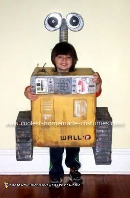 Homemade Wall-E Costume