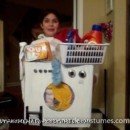 Homemade Washing Machine Costume