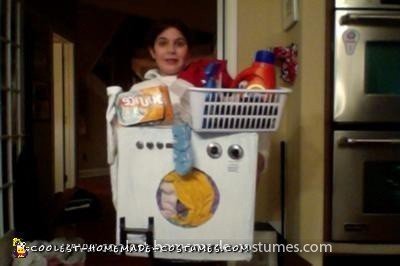 Homemade Washing Machine Costume