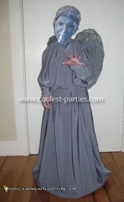 Homemade Weeping Angel from Doctor Who Costume