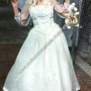 Homemade White Queen Costume from Tim Burton's Alice in Wonderland