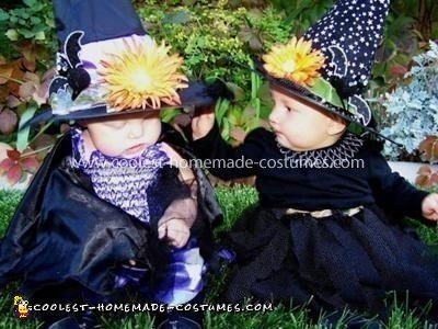 Homemade Wicked Witches Baby Costumes