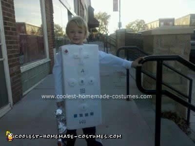 Homemade Wii Remote Costume