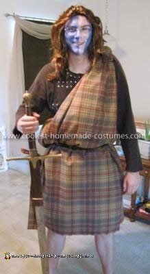 Homemade William Wallace and Princess Isabelle Couple Costume