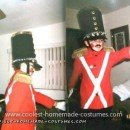 Homemade Wind-Up Toy Nutckracker Soldier Costume