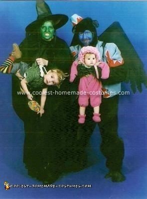 Homemade Wizard of Oz Group Costume