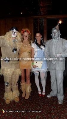 Homemade Wizard of Oz Group Costume