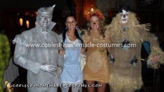 Homemade Wizard of Oz Group Costume