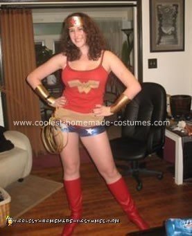 Homemade Wonder Woman Costume