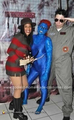 Homemade  X MEN Mystique DIY Costume