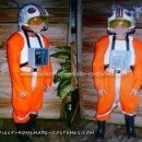 Homemade X-Wing Pilot Halloween Costume