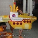 Homemade Yellow Submarine Costume