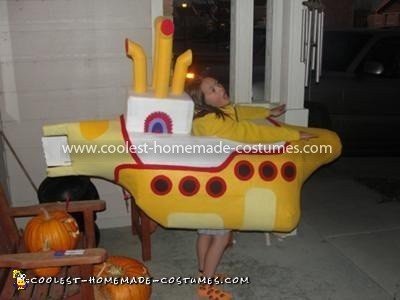 Homemade Yellow Submarine Costume