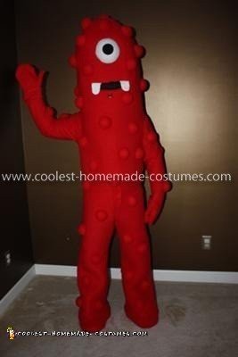 Homemade Yo Gabba Gabba Costume