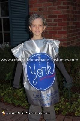 Homemade York Peppermint Pattie Costume