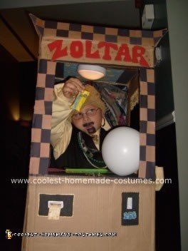 Homemade Zoltar Fortune Teller Machine Costume