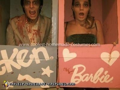 Coolest Zombie Barbie and Ken Couple Costume