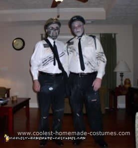 Homemade Zombie Mormon Costumes