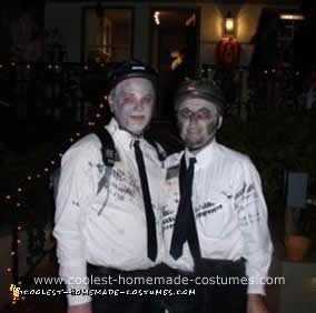 Homemade Zombie Mormon Costumes