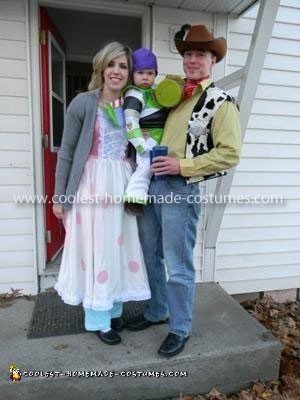 Homemade Toy Story Family Costume