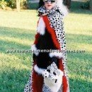 Coolest Homemade 101 Dalmatians and Cruella DeVille Costume Ideas