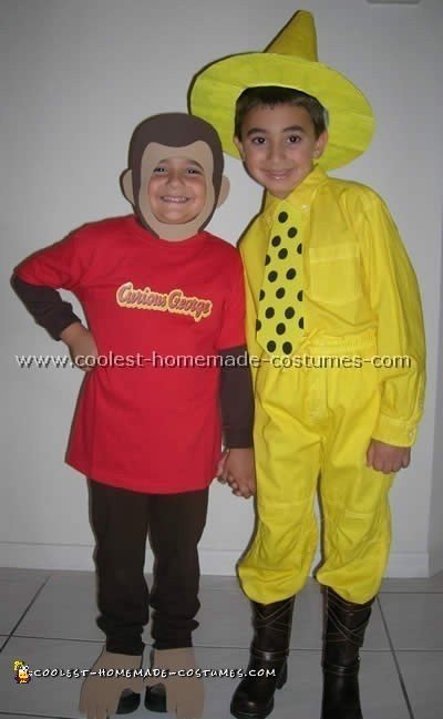 Coolest Homemade Curious George Costume Ideas