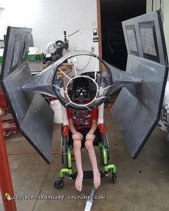 Coolest Darth Vader and Ship Costume