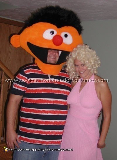 Coolest Homemade Bert and Ernie Costume Ideas