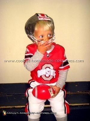 Ohio State Buckeye Player Cosume