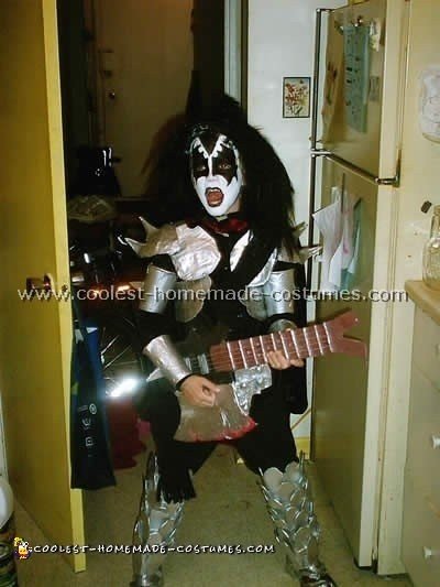 Homemade Gene Simmons Costume