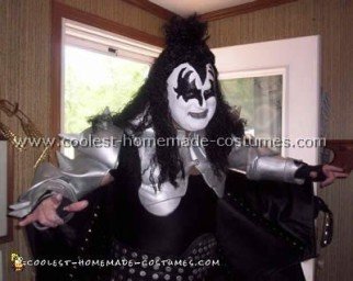Coolest Gene Simmons Costume - DIY KISS Demon