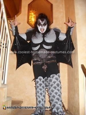 Gene Simmons of  KISS  Homemade Costume