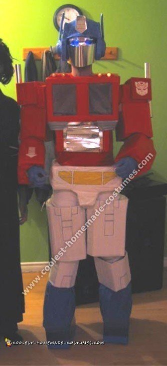 Optimus Prime Transformers Halloween Costume