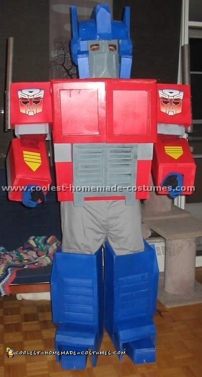 Optimus Prime Transformers Halloween Costume