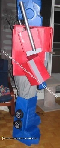 Optimus Prime Transformers Halloween Costume