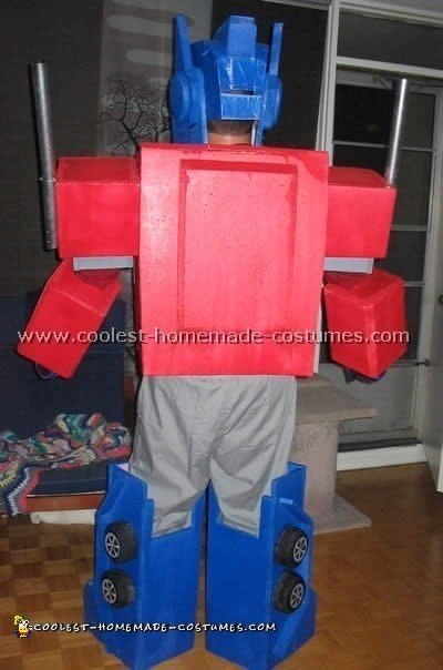 Optimus Prime Transformers Halloween Costume