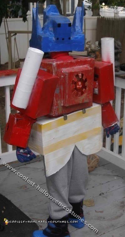 Optimus Prime Transformers Halloween Costume