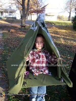 Homemade Camping Tent Costume