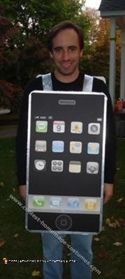 Homemade iPhone Costume