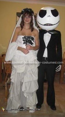 jack skellington wedding dress