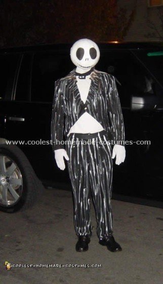 Coolest Homemade Jack Skellington Costume Ideas