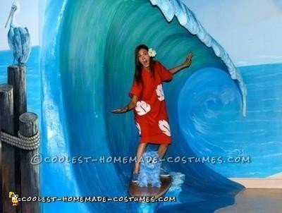 Homemade Lilo and Stitch Costume