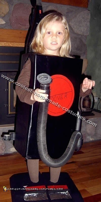Coolest Homemade Vacuum Cleaner Costume Ideas