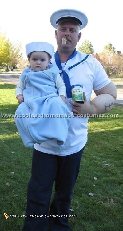 Homemade Popeye Costume