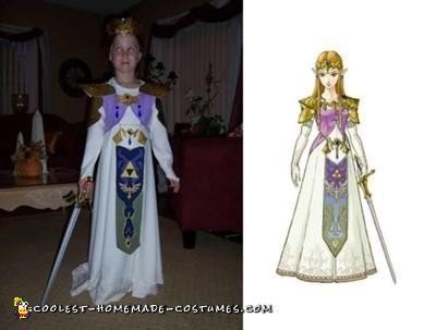 Princess Zelda Nintendo Character Costume