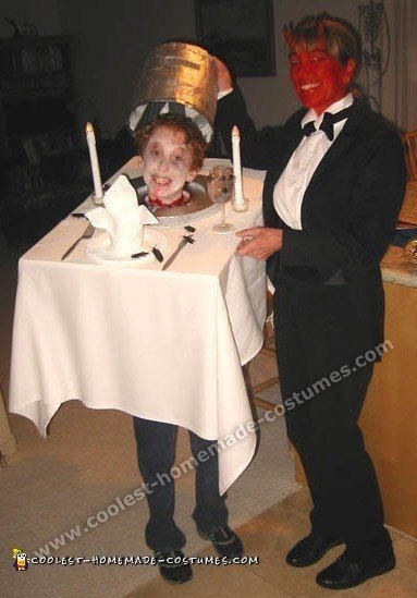 Scary Halloween Costumes - Head on Platter