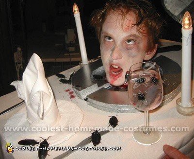 Scary Halloween Costumes - Head on Platter